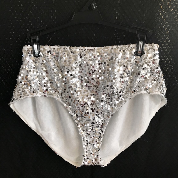 Pants - High Waisted Sequin Briefs